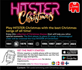 Hitster Christmas – komponenter